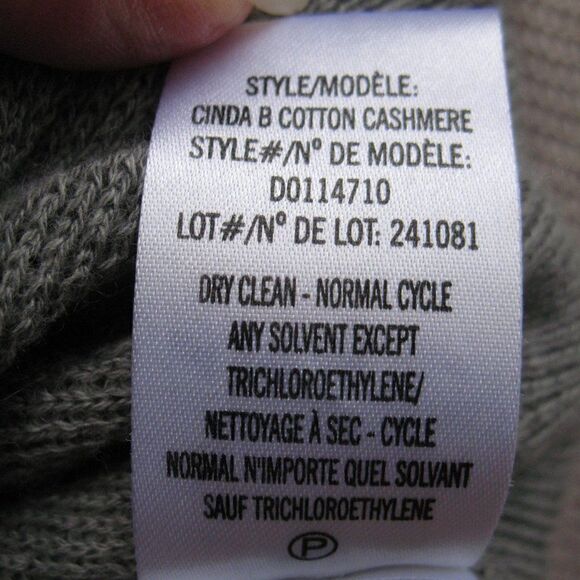 Theory Cinda Cotton Cashmere Pullover Sweater - Picture 9 of 10